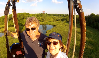 Hot Air Balloon Flight in Michigan